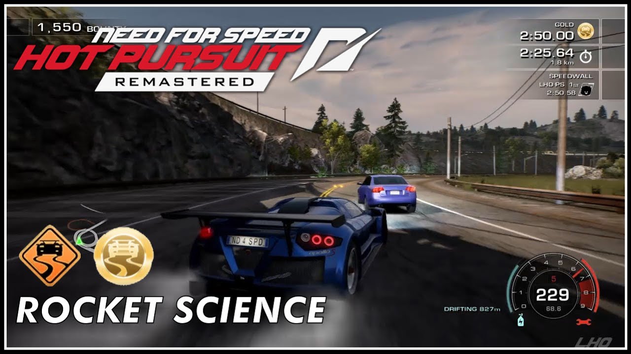 Need for Speed: Hot Pursuit Remastered | Racer Career - Rocket Science - Gold