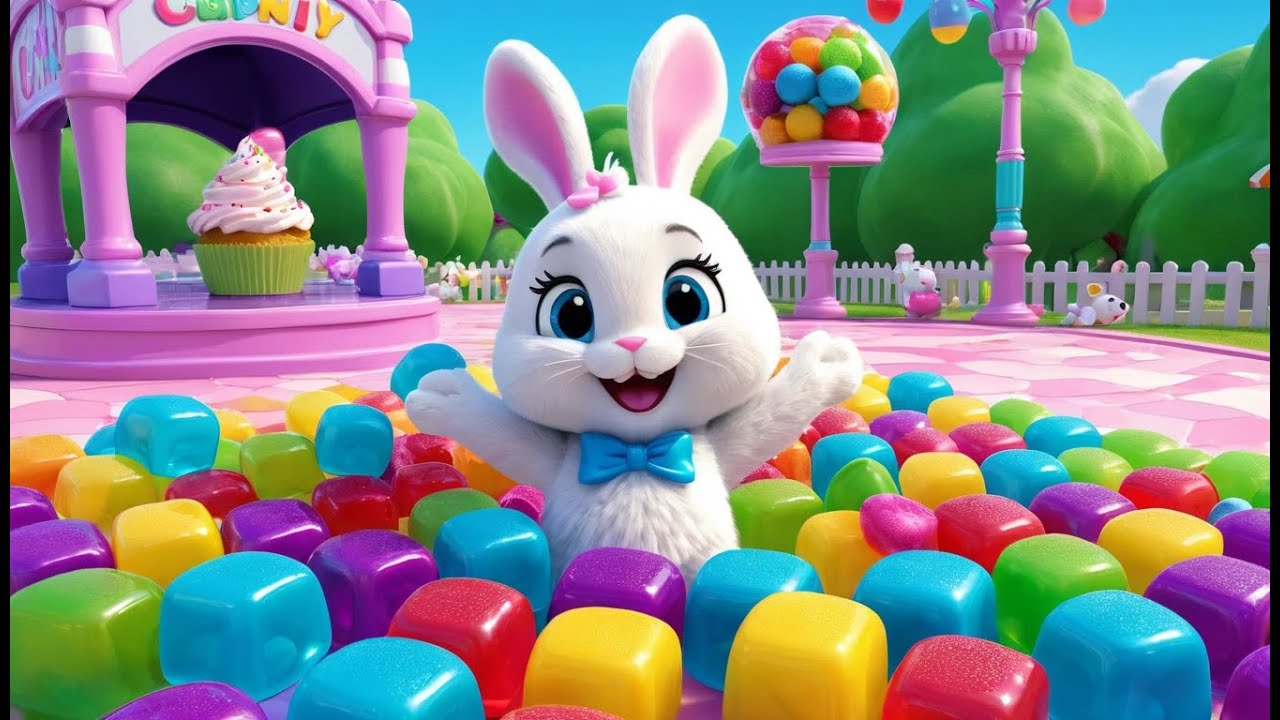 Cupcake Bunny&rsquo;s Bubblegum Adventure | Sweet Bubble Fun Song for Kids | Bunny Rhyme