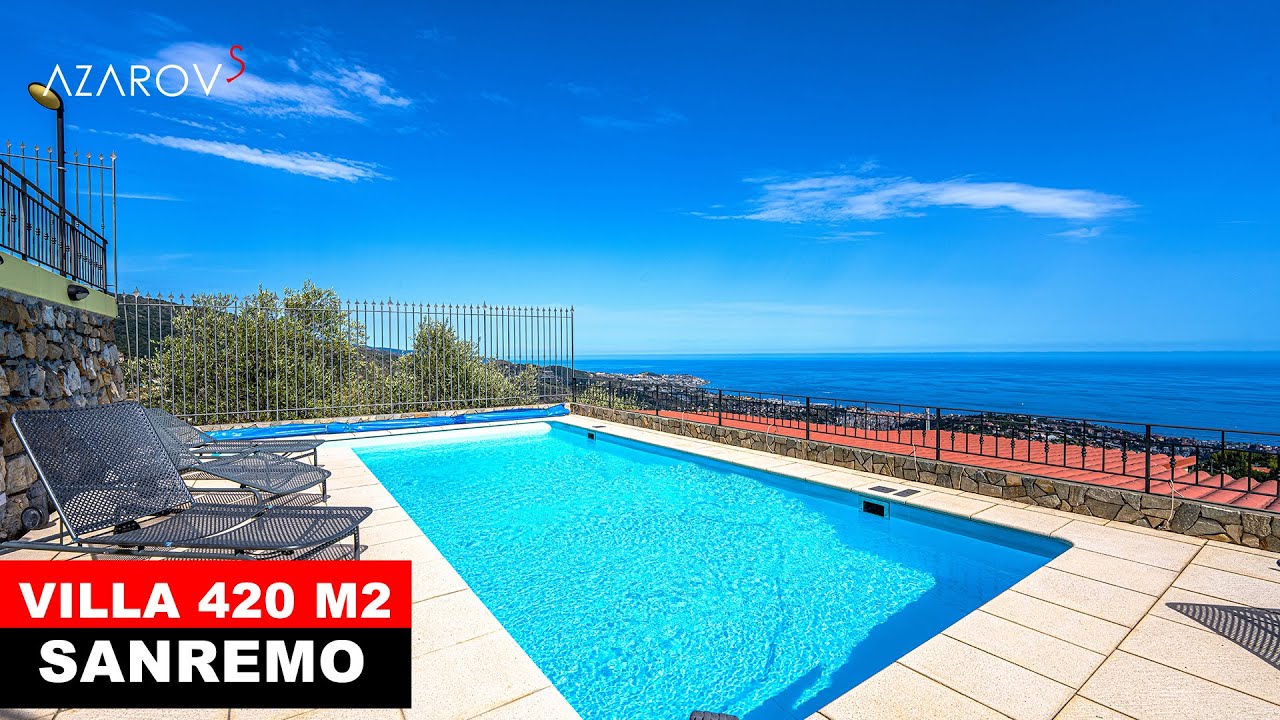 🍀 В продаже вилла в Санремо 420 м2