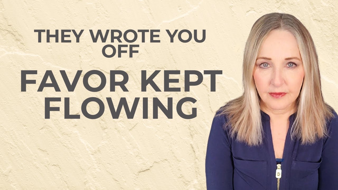 They Wrote You Off — Favor Kept Flowing | Prophetic Word