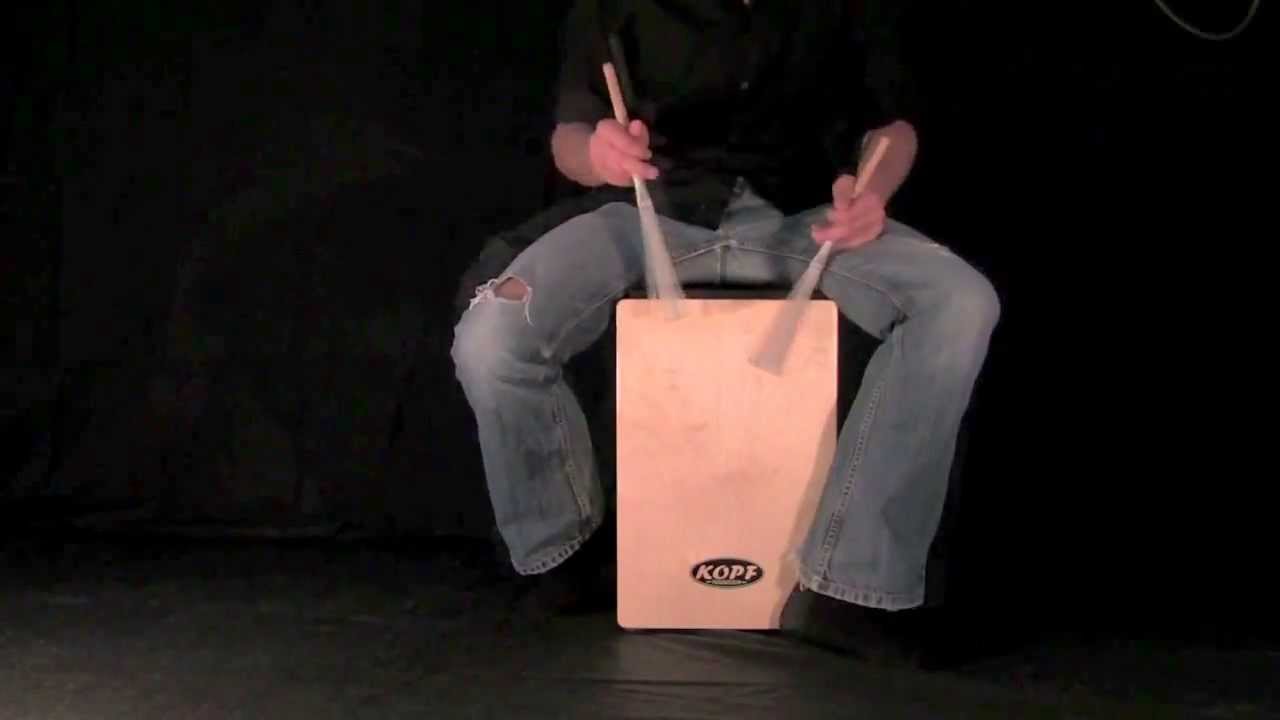 Train beat with Brushes (Cajon)