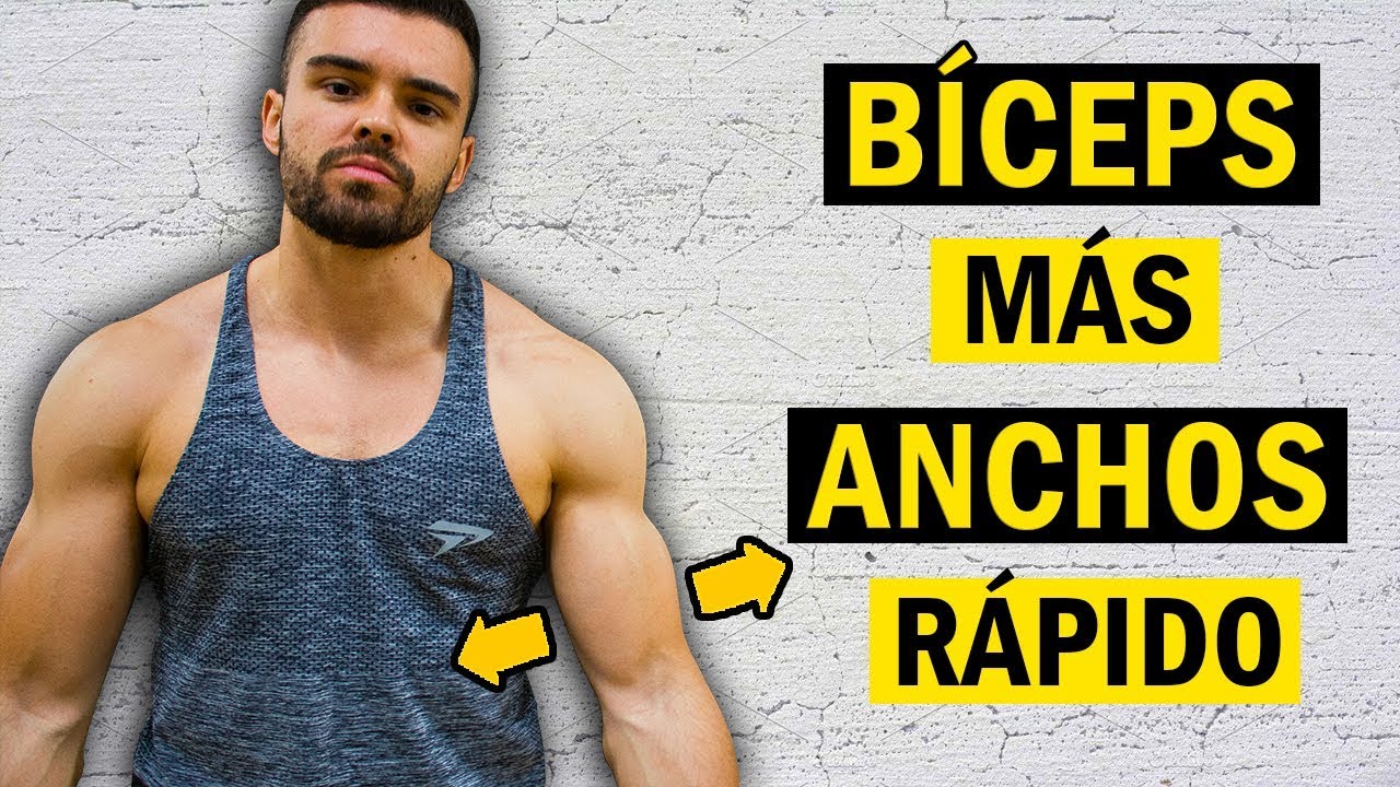 Cómo Hacer Que Tus Bíceps Se Vean Más Anchos (Y Masculinos)