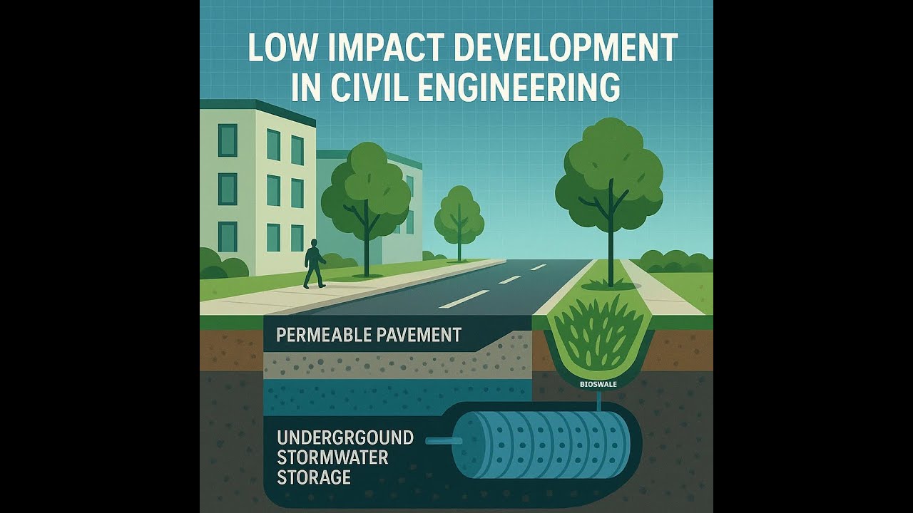 Low Impact Development in Civil Engineering - Video 04 - Calculating Green Roof Runoff