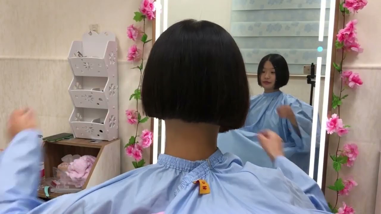 Nape shaved bob2