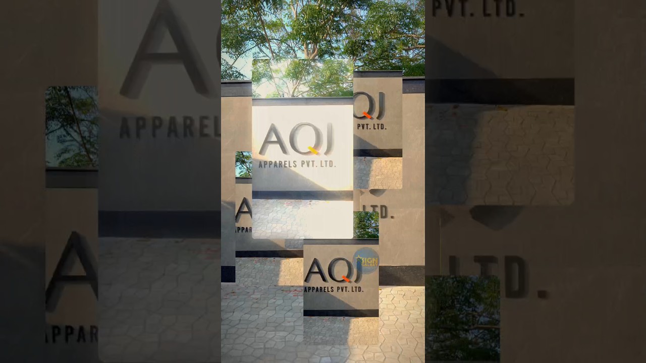 stainless steel black coated letters fixing 