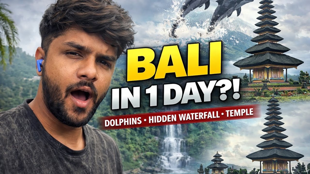Twin Waterfalls & Wild Dolphins in Bali's North
