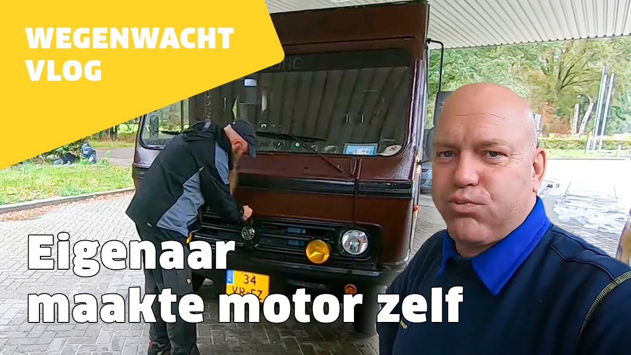 ROBERT repareert MERCEDES CAMPERBUSJE ('80) | Wegenwacht vlog