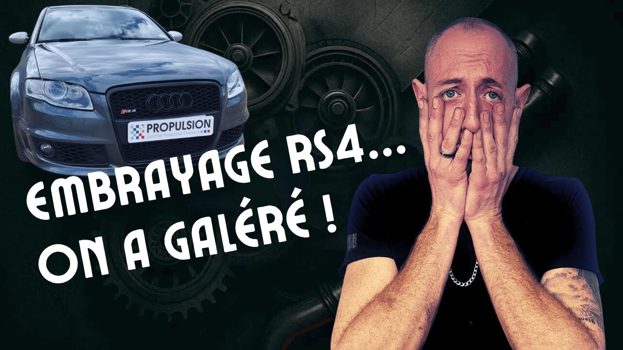 On a changé l'embrayage d'une RS4... et TOUT a mal tourné ! 💥