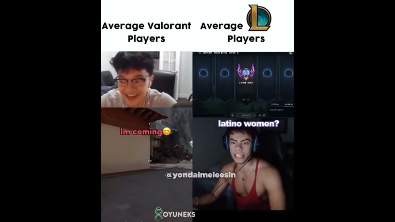 Average Valorant vs Average League Player