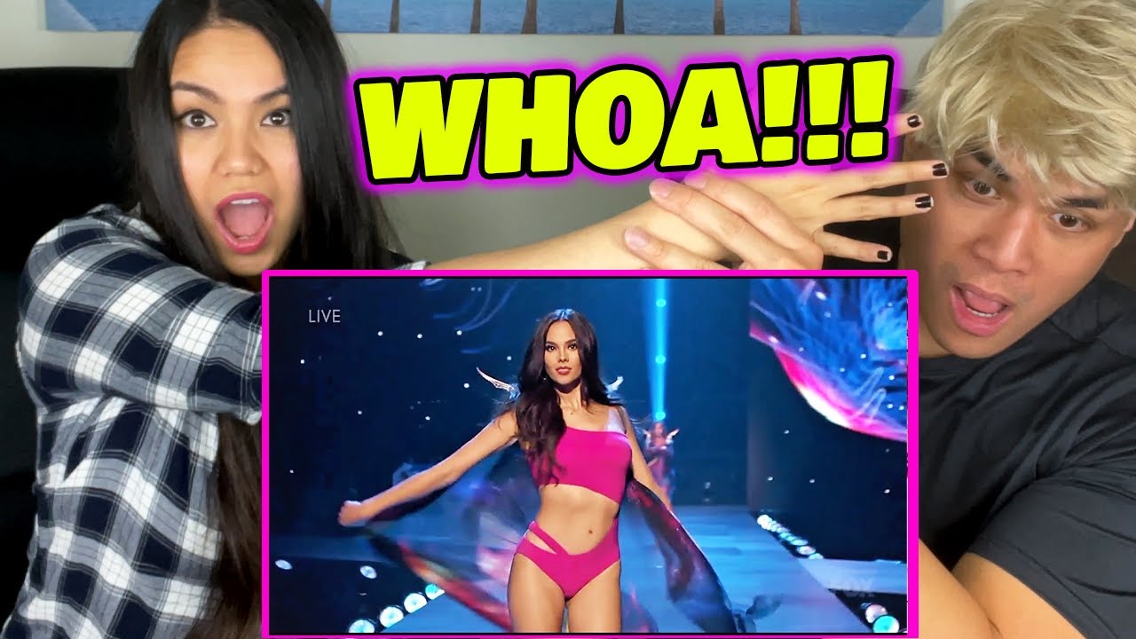 COUPLE 1ST TIME WATCHING Catriona Gray - MISS UNIVERSE 2018 Highlights (HD Quality)