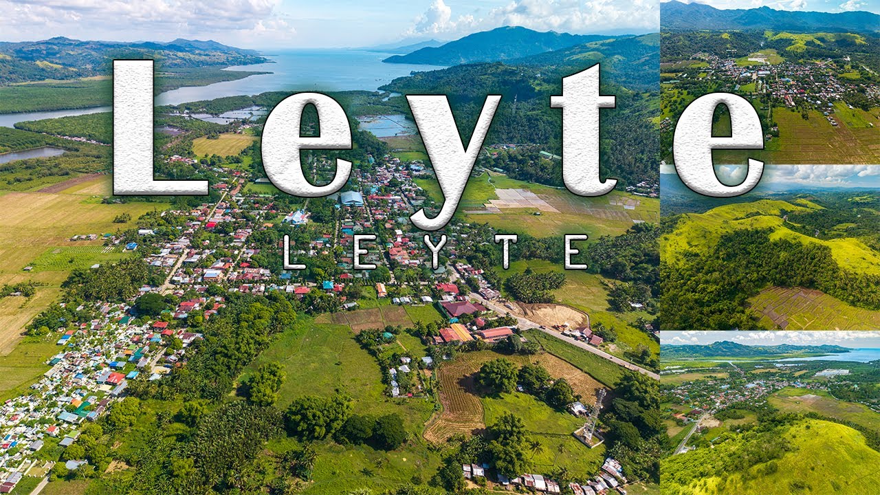 Leyte Leyte Town Center + Mountain Views | Amazing Drone Footage