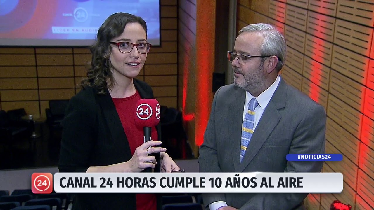 Bruno Baranda se refiere a los 10 a&ntilde;os del canal 24Horas | 24 Horas TVN Chile