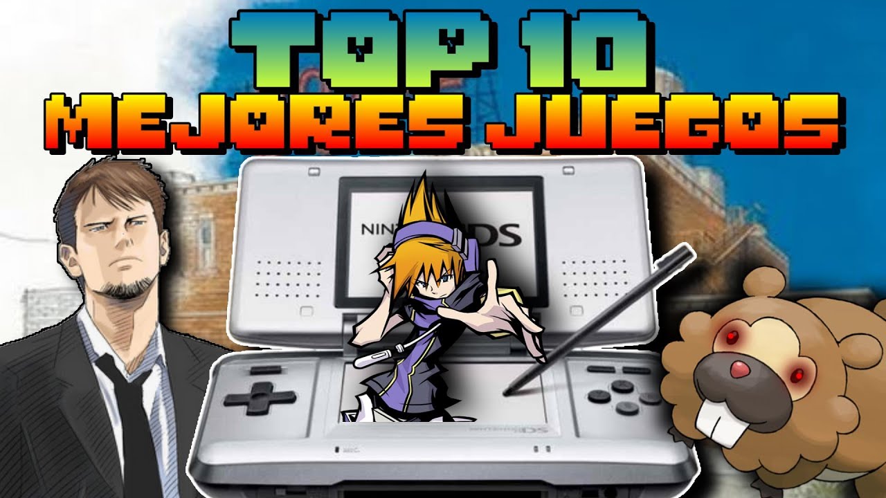 Top 10 Mejores juegos de NINTENDO DS! Un Catálogo ÚNICO lleno de JOYAS! El Mayor ÉXITO de Nintendo