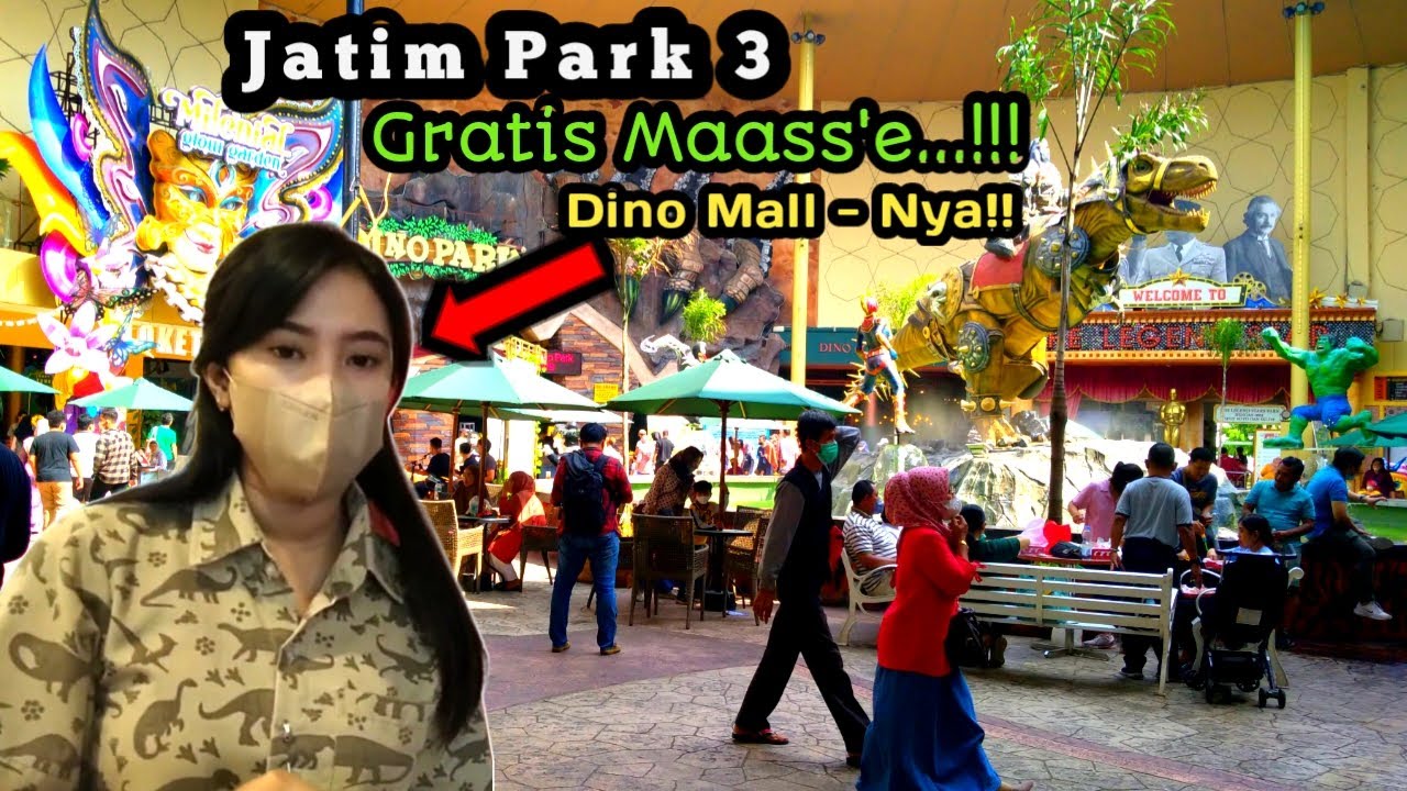 Jatim Park 3, Dino Mall Nya Rame Banget Mass'e!!!