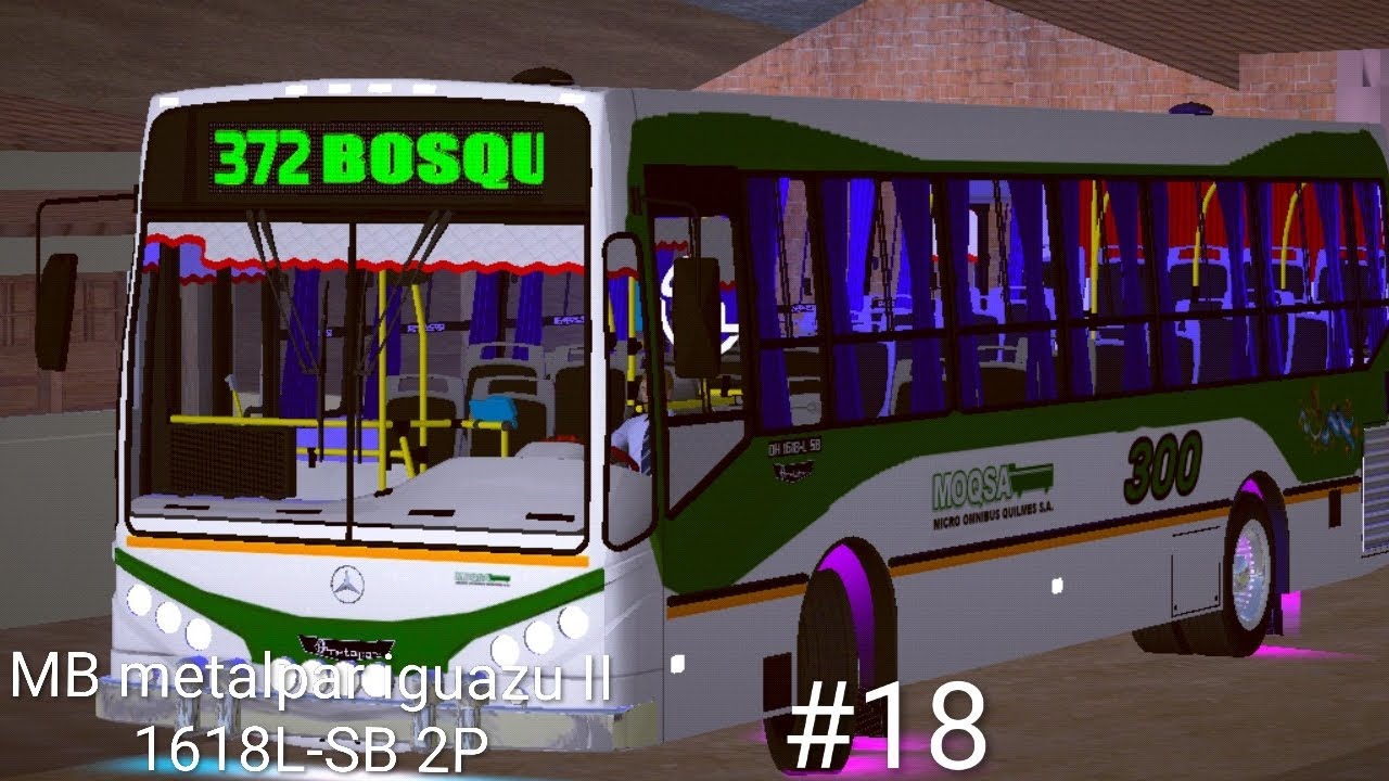 Serie de PBS2 #18 mi línea favorita 🤩🔥 línea 372(en el coche de la línea 300)interno 507 