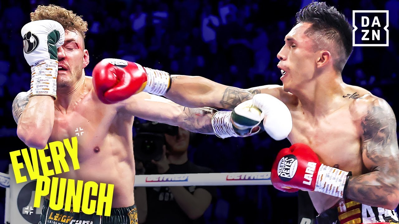 7TH ROUND CORNER STOPPAGE! Wood vs Lara | Every Punch