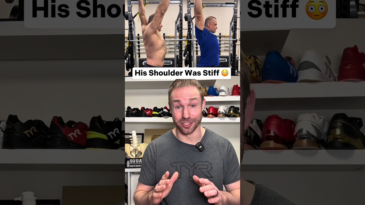 How To Fix A TIGHT Shoulder!😳