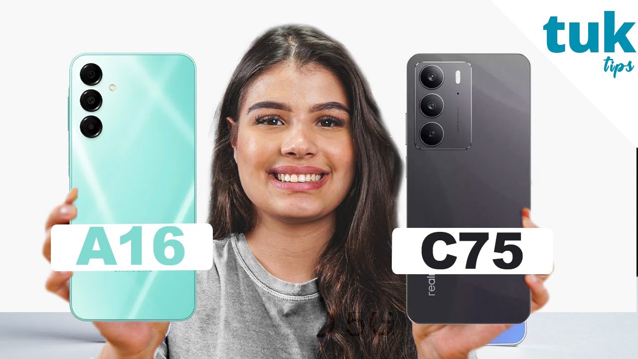 Realme C75 vs Galaxy A16 Qual é o melhor celular para COMPRAR em 2025? comparativo