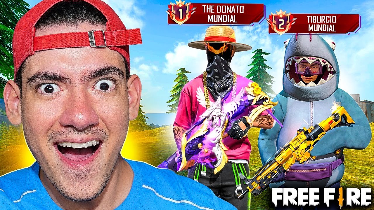 THEDONATO Y TIBURCIO JUNTOS en FREE FIRE LLEGANDO a GRAN MAESTRO !!