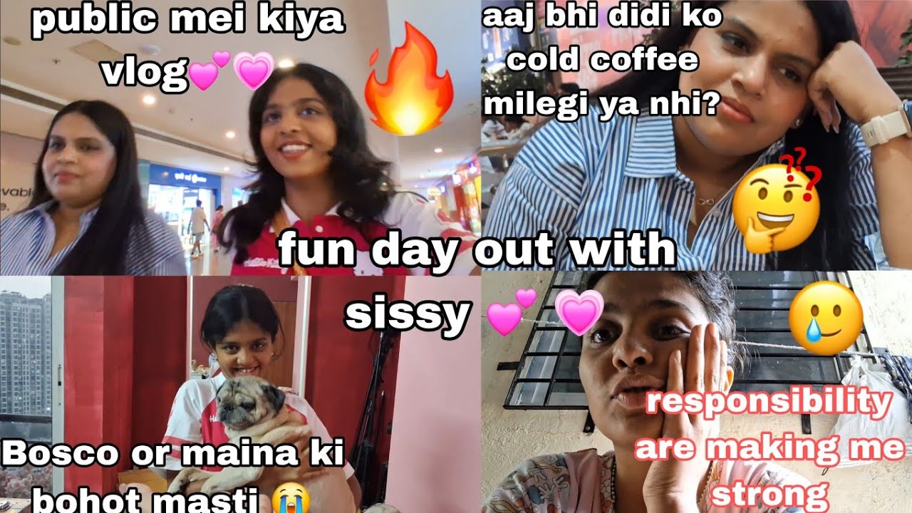 Met my sister after so long😭💗didi ka mood kyu kharab hua???Bosco se gussa hu mei???per kyu?