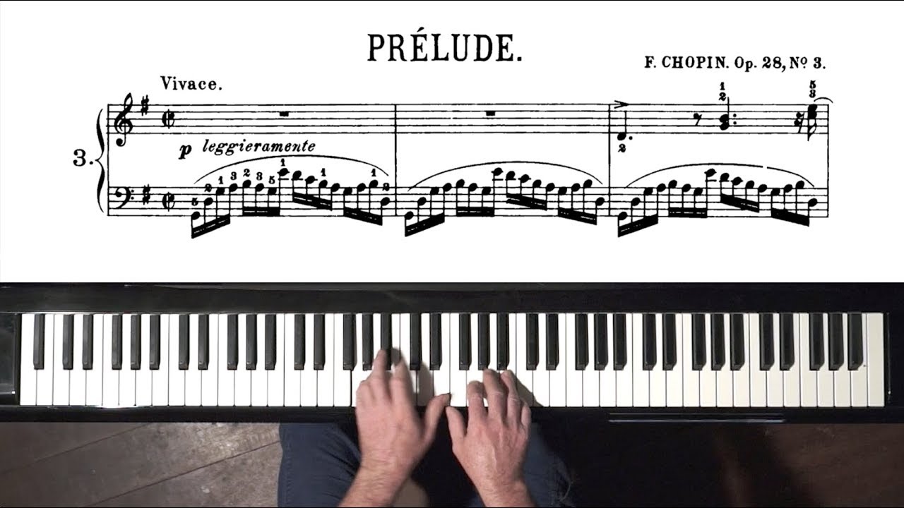 Chopin Prelude Op.28 No.3 - P. Barton FEURICH 218 HP piano
