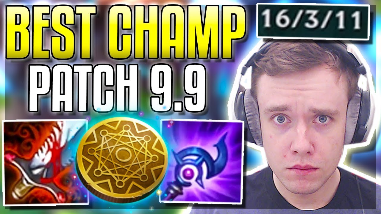 I think I found the BEST Champion for Patch 9.9 (Master Promos) - Journey To Challenger | LoL