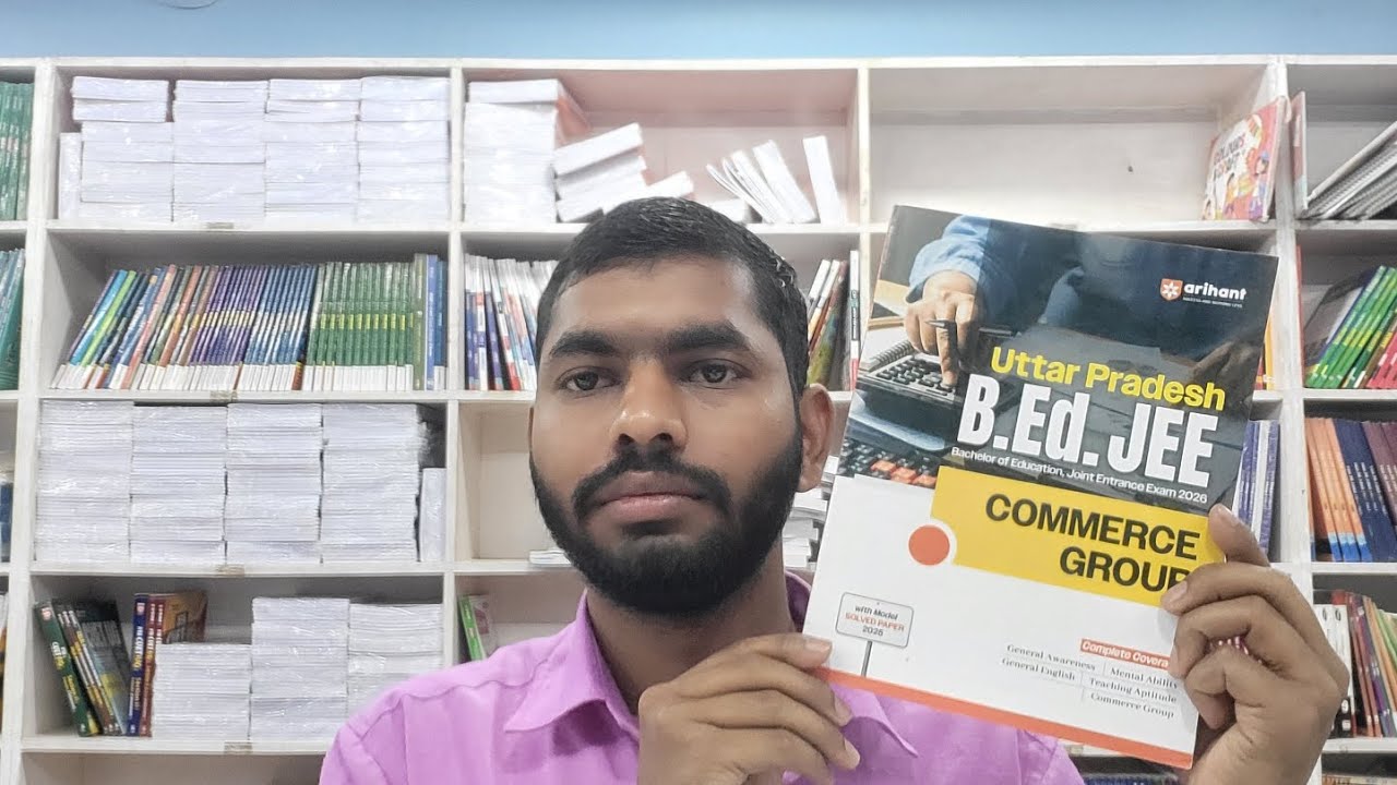 Best Book for UP B.Ed JEE Commerce? Arihant Complete Review & Explanation