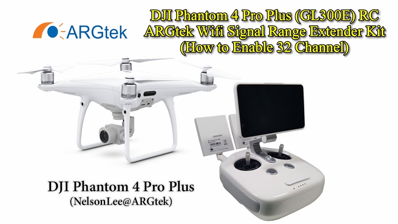DJI Phantom 4 Pro Plus - How to Enable 32 Channel