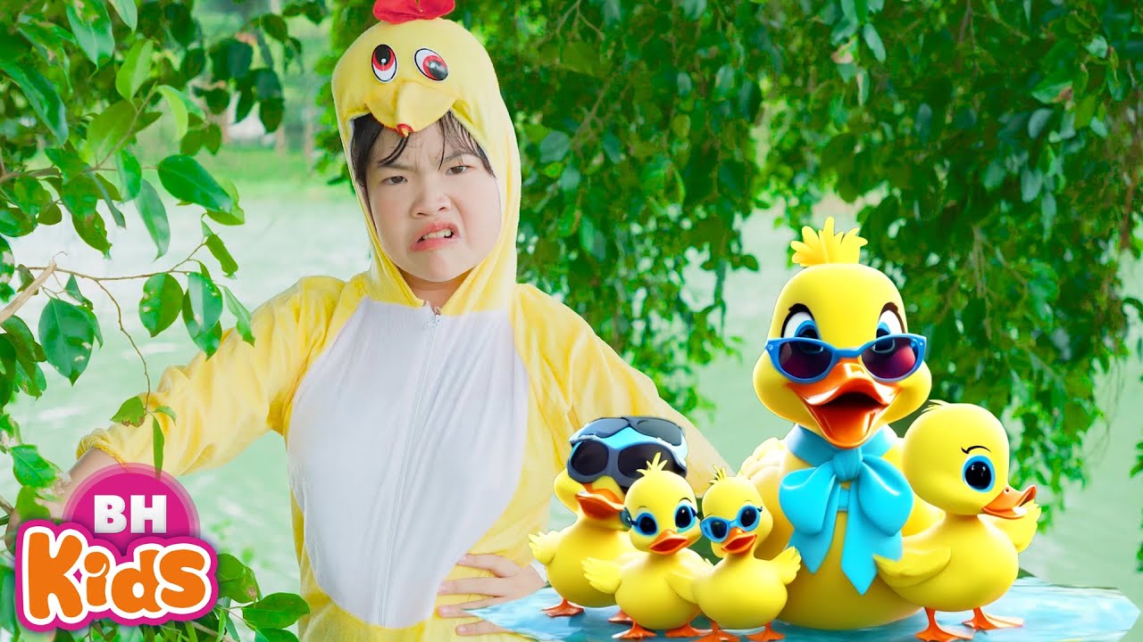 Nhạc Thiếu Nhi Chú Vịt Con Đi Chơi Không Hỏi Bà - Bài Hát Con Vịt Vui Nhộn Bé Thích Nghe