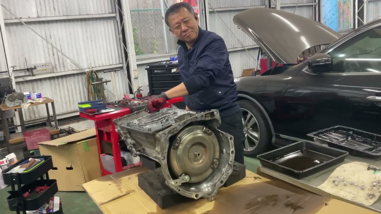 社長によるINFINITI FX50オートマチックバルブボディ交換解説🔥