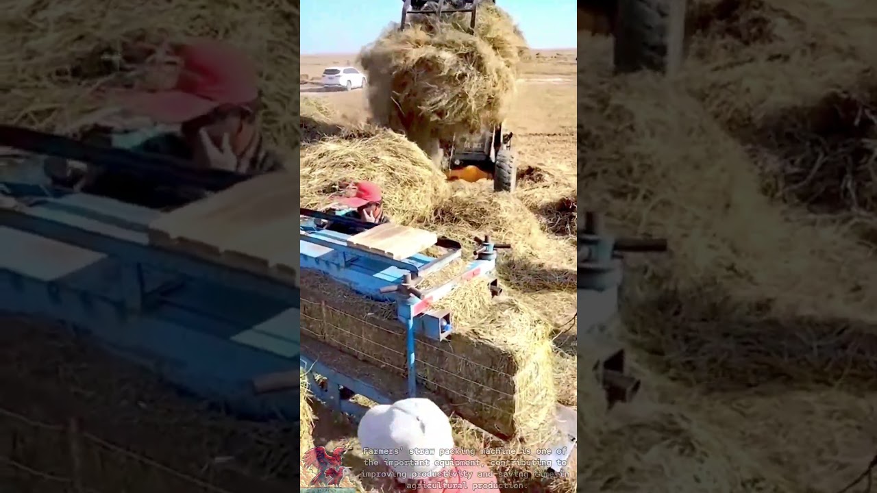 Straw baler || Smart solution for farmers
