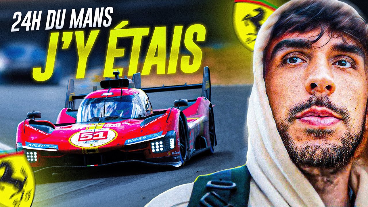 J'AI VU LA VICTOIRE DE FERRARI AUX 24H DU MANS 😍😍 - VLOG LE MANS
