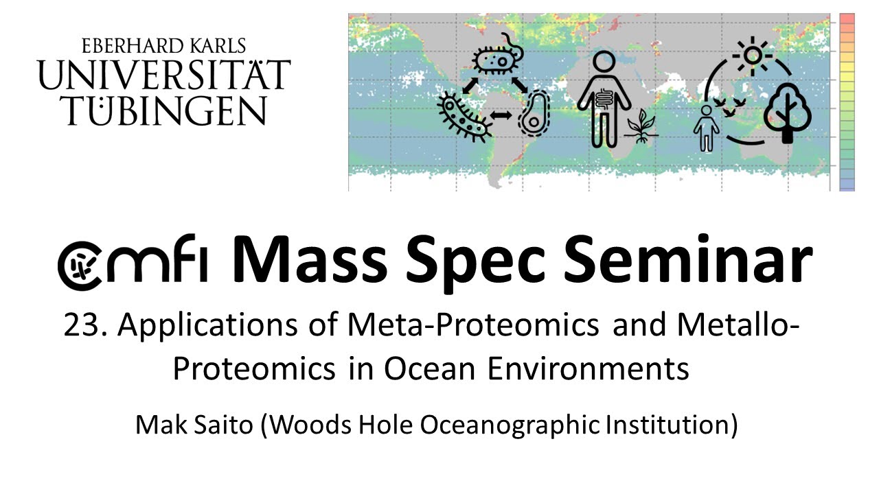 CMFI Mass Spec Seminar #23 - Meta-Proteomics and Metallo-Proteomics