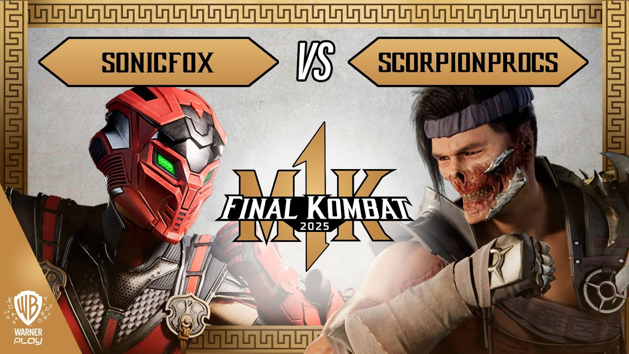 SonicFox x Scorpionprocs - FINAL KOMBAT 2025  - FINAIS