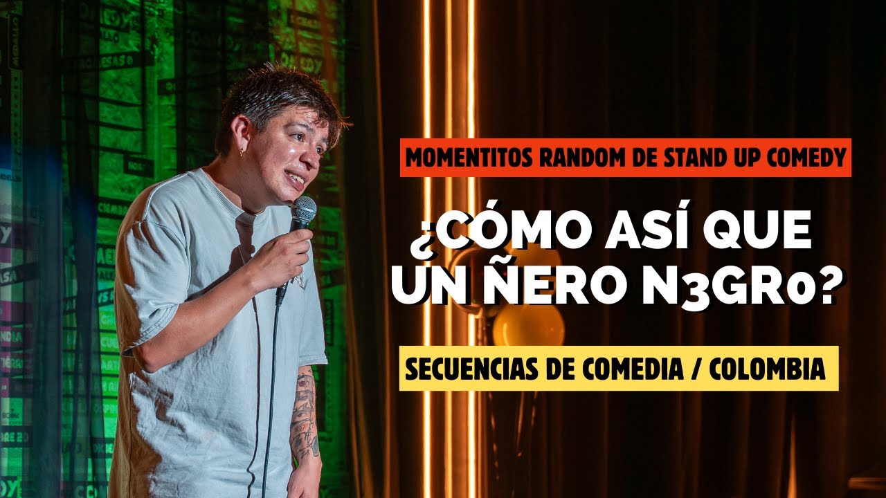 Un ÑERO afrodescendiente - Diego Martinez - Stand Up Comedy (Colombia)