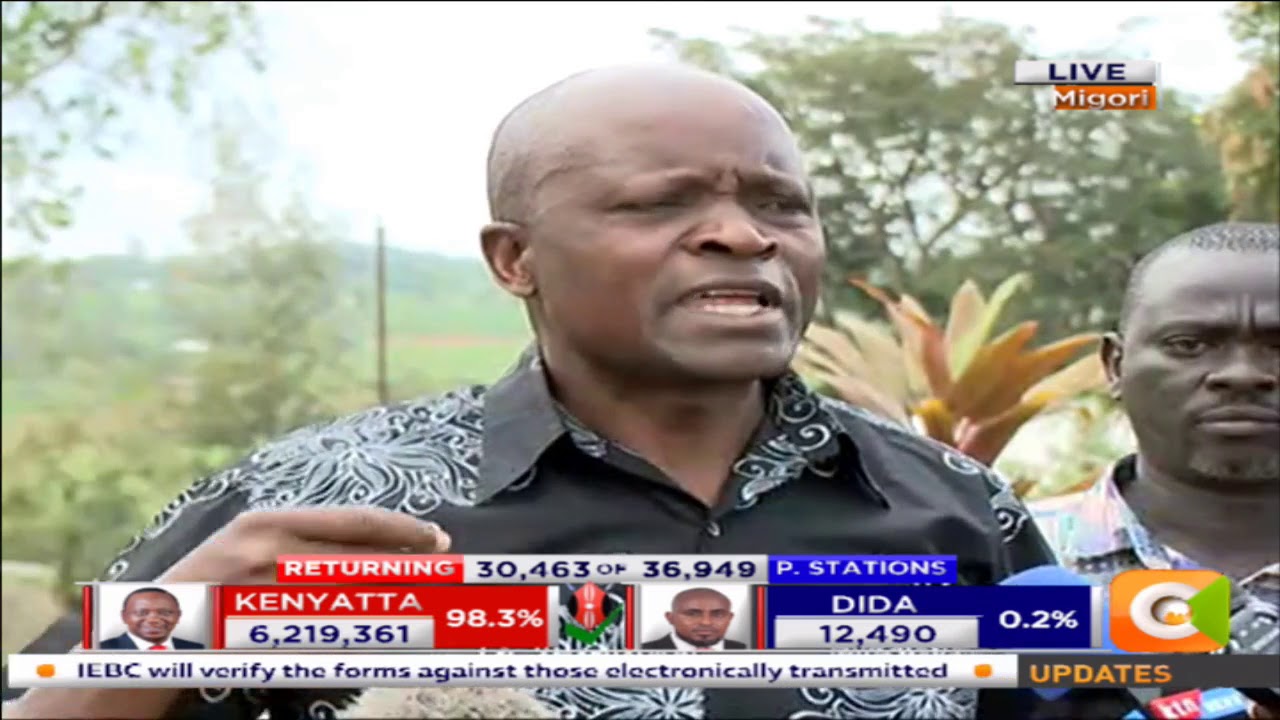 The police are eating food in peoples houses in Migori-Obado