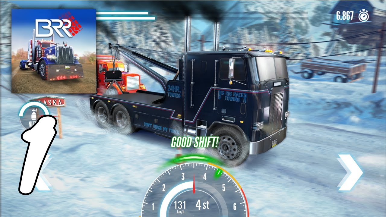 Big Rig Racing: Truck games Gameplay Walkthrough #1 (Android, IOS)