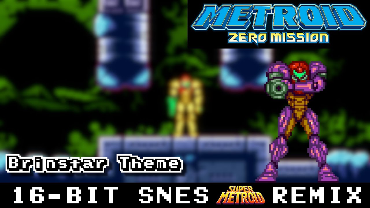 [16-Bit;SNES]Brinstar Theme - Metroid Zero Mission【SM Style, AMK】(Commission)