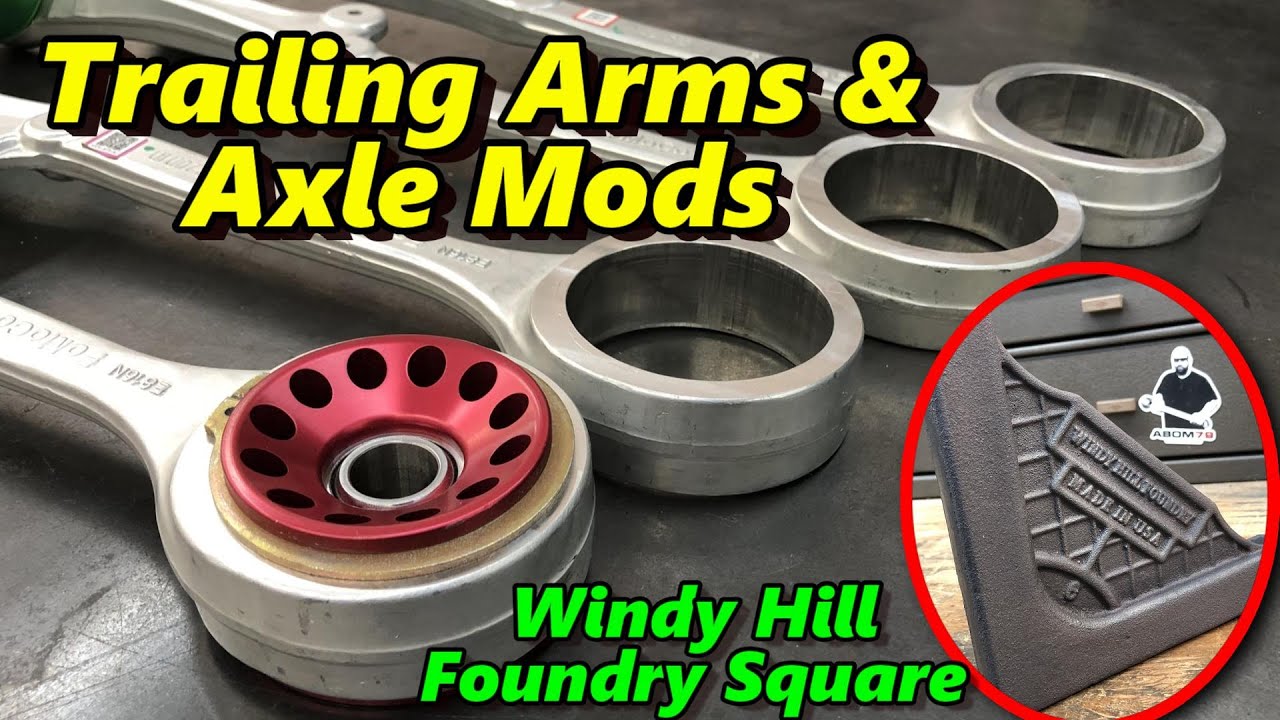 SNS 303: Aluminum Control Arms, Front Axle Mods, WHF Machinist Square, Fireball Tool Squares