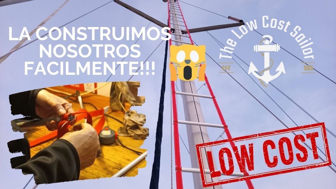 EP3 - Como hacer una escala para subir cómodamente al mástil de vuestro velero