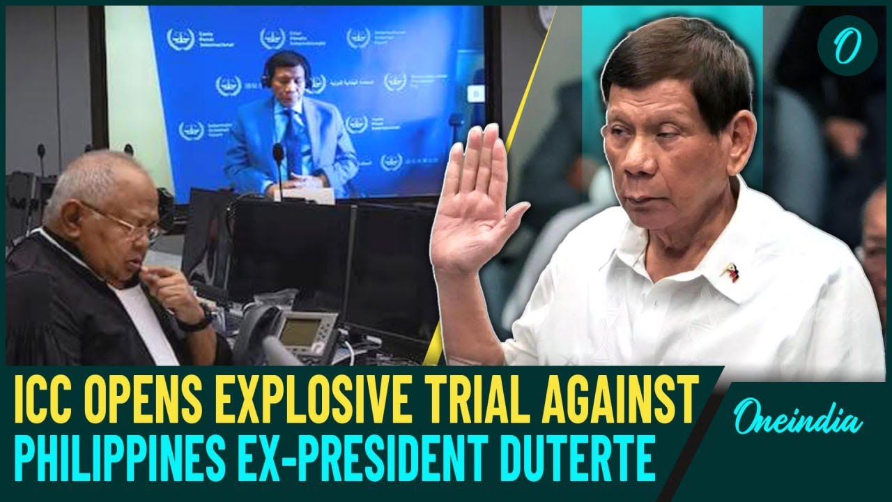 Duterte ICC Hearing Full Video | Ex-Philippine President Duterte Faces ICC in Drug War Trial | Watch