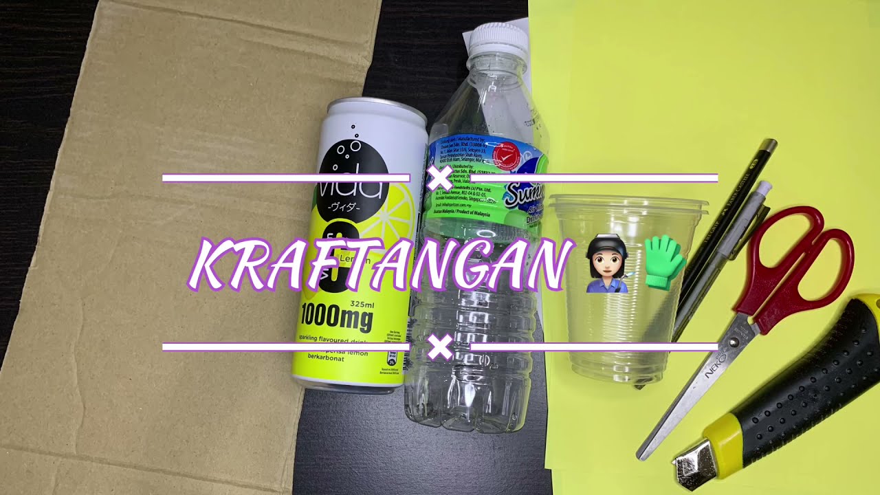 KRAFTANGAN DARIPADA BAHAN TERPAKAI | BEKAS LETAK ALAT TULIS