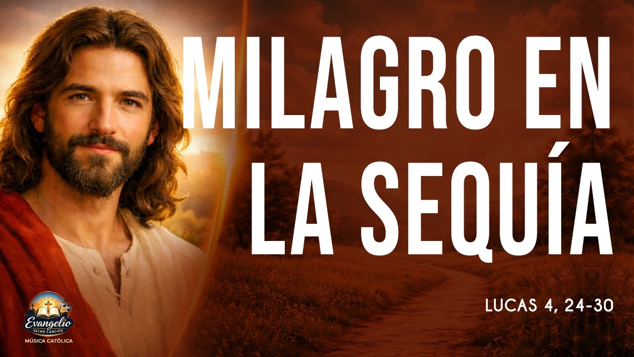 Evangelio de Hoy en Canción ✝️ Lunes 9 de Marzo 2026 | Lucas 4, 24-30