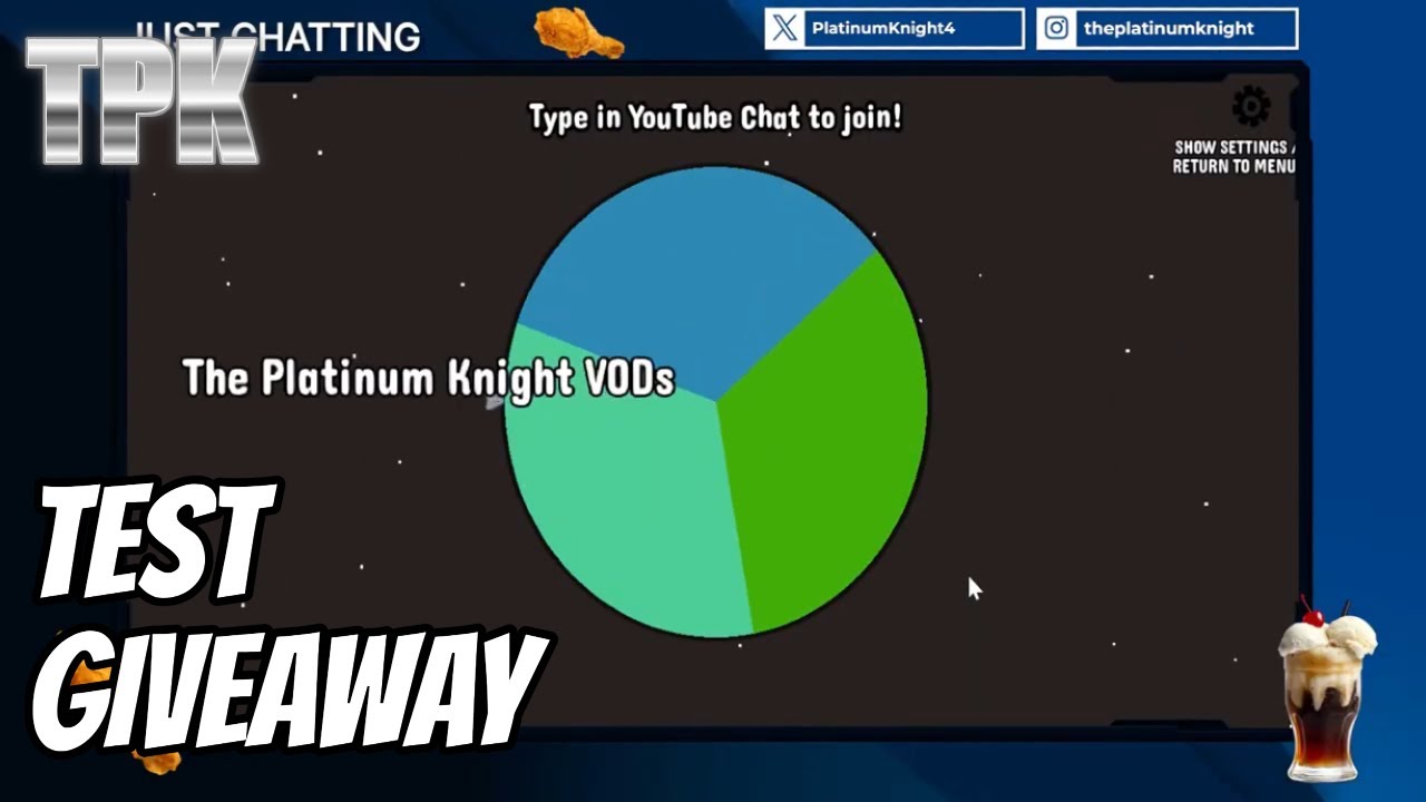 Test NEW Giveaway Wheel - with Games For Stream!