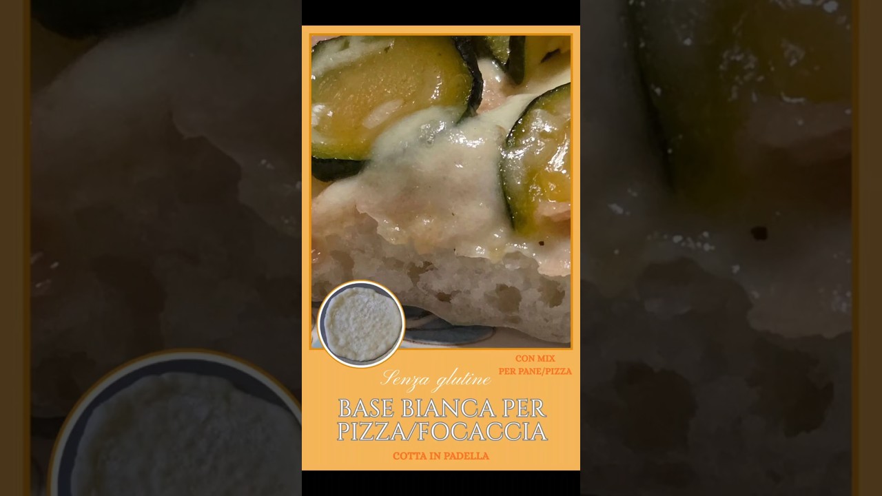 🍕 BASE BIANCA per PIZZA/FOCACCIA con mix 🍕