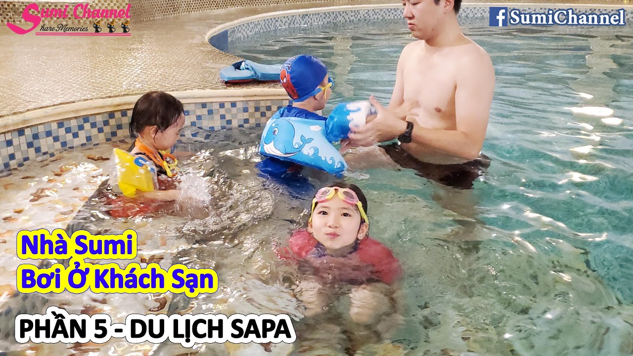 Nhà MiBimBong Bơi Bể Bơi Ở Khách Sạn 4 Sao, Bé Nào Cũng Bám Bố | Phần 5 - DU LỊCH SÂ