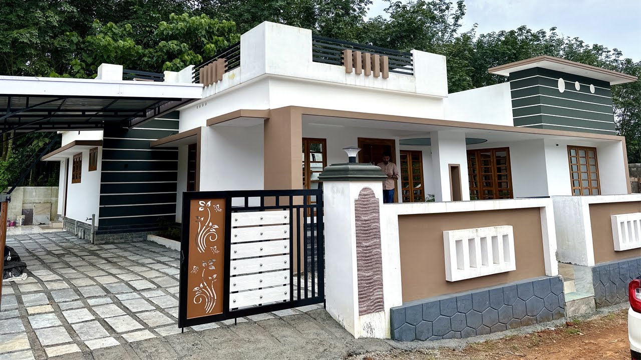 ഇടുക്കിയുടെ മനോഹാരിതയിൽ നിർമ്മിച്ച സുന്ദര ഭവനം | kerala home tour malayalam | HomePictures