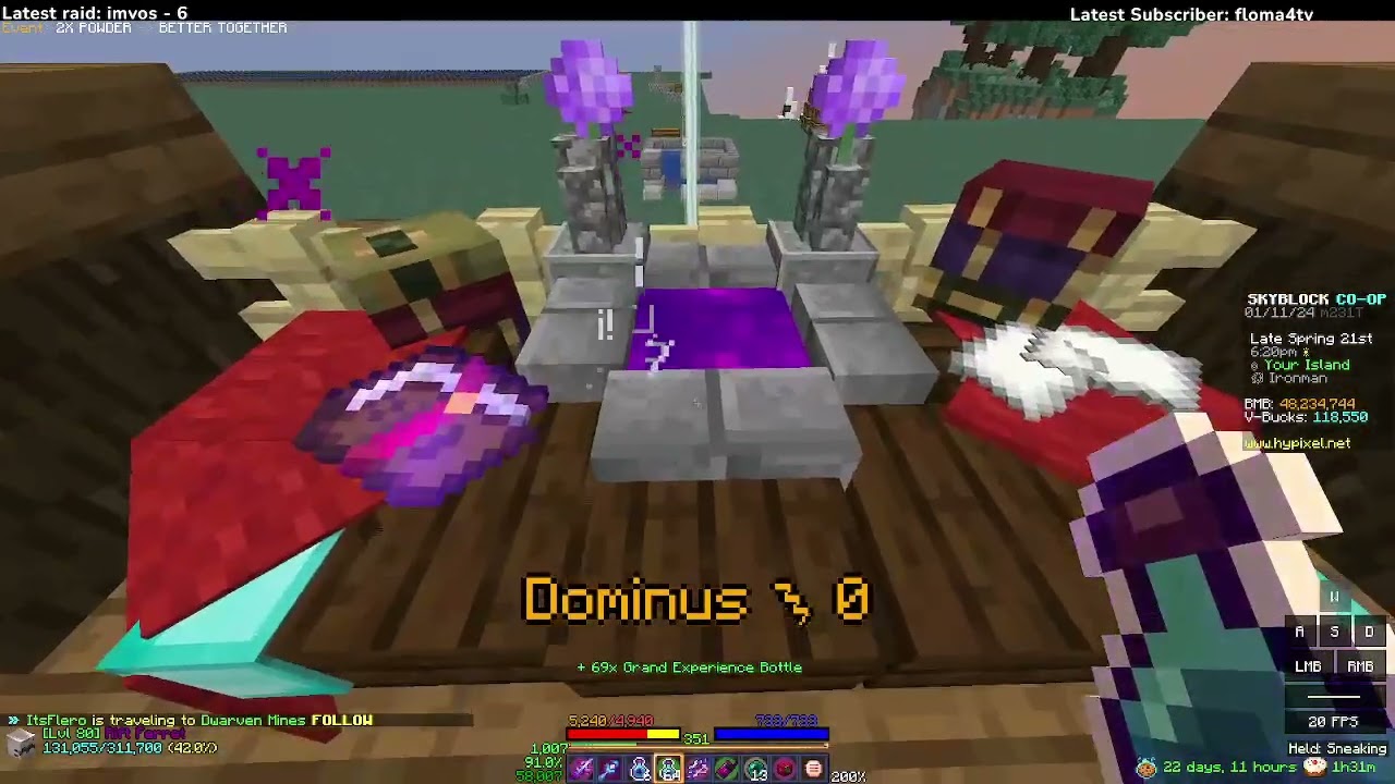 Hypixel Skyblock IRONMAN | DSS11