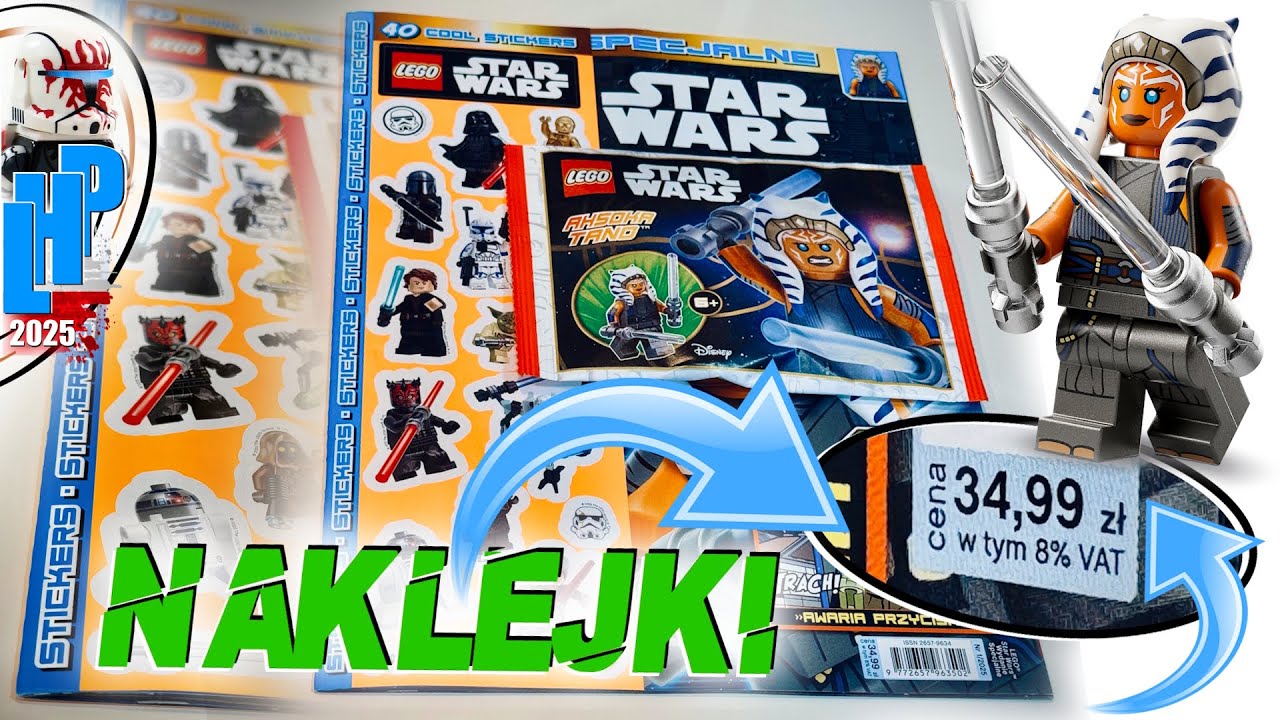 Magazyn LEGO Star Wars AHSOKA TANO Wydanie SPECJALNE (01/2025)