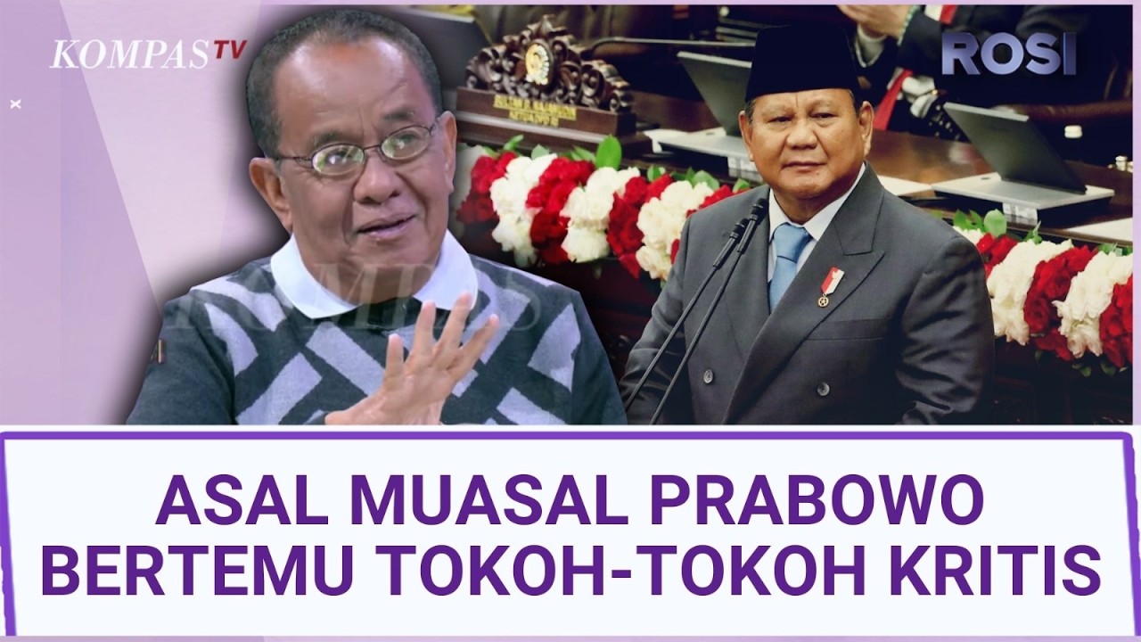 Said Didu Beber Kronologi Pertemuan Para Tokoh Kritis dan Presiden Prabowo di Kertanegara